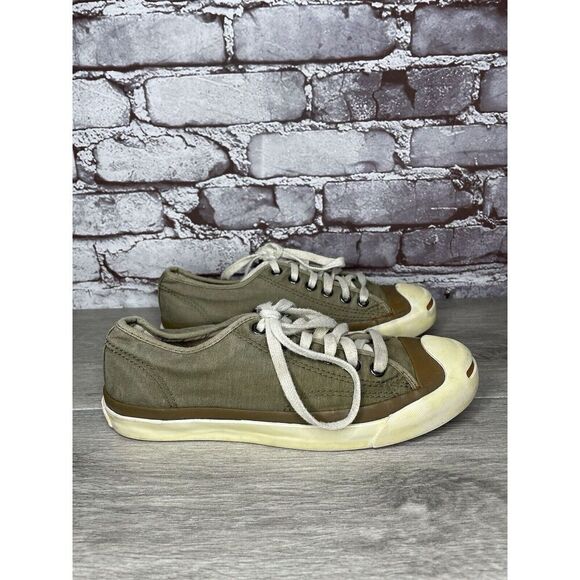 Converse Jack Purcell John Varvatos Limited Edition Green Sneakers Women Sz 6.5M - Picture 15 of 16